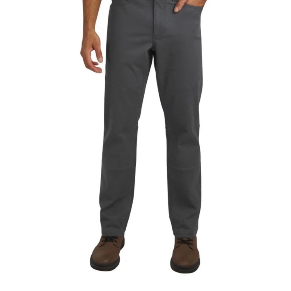 Wrangler Men's Utility Gray Work Pants